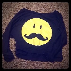 Smiley crop top